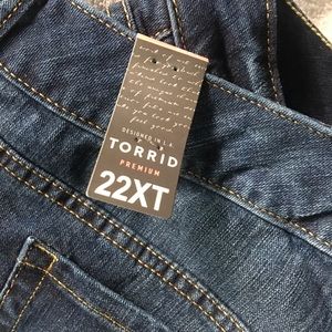 Torrid Xtra tall size 22 skinny jeans